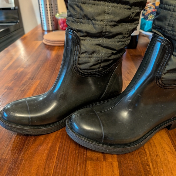 Dirty Laundry Rain Boots Size 9 - Picture 4 of 11